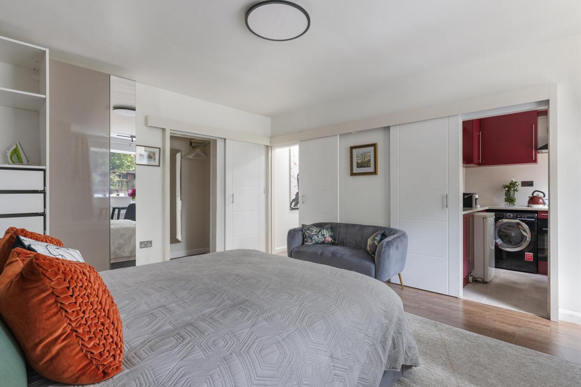 King Studio Apartment With Garden And Parking Ealing Buitenkant foto