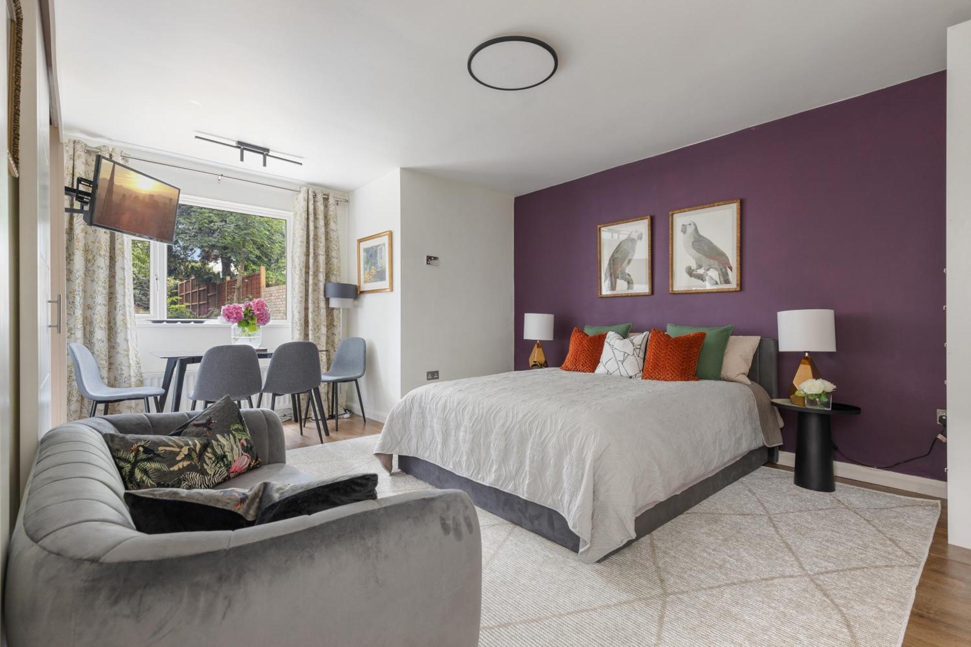 King Studio Apartment With Garden And Parking Ealing Buitenkant foto